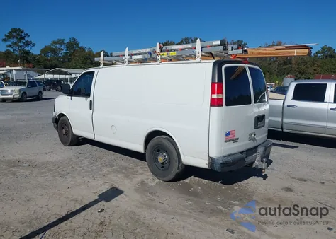 2013 Chevrolet Express Work Van from USA, damaged, VIN 1GCZGTCG9D1101549
